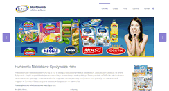 Desktop Screenshot of hurtowniahero.pl